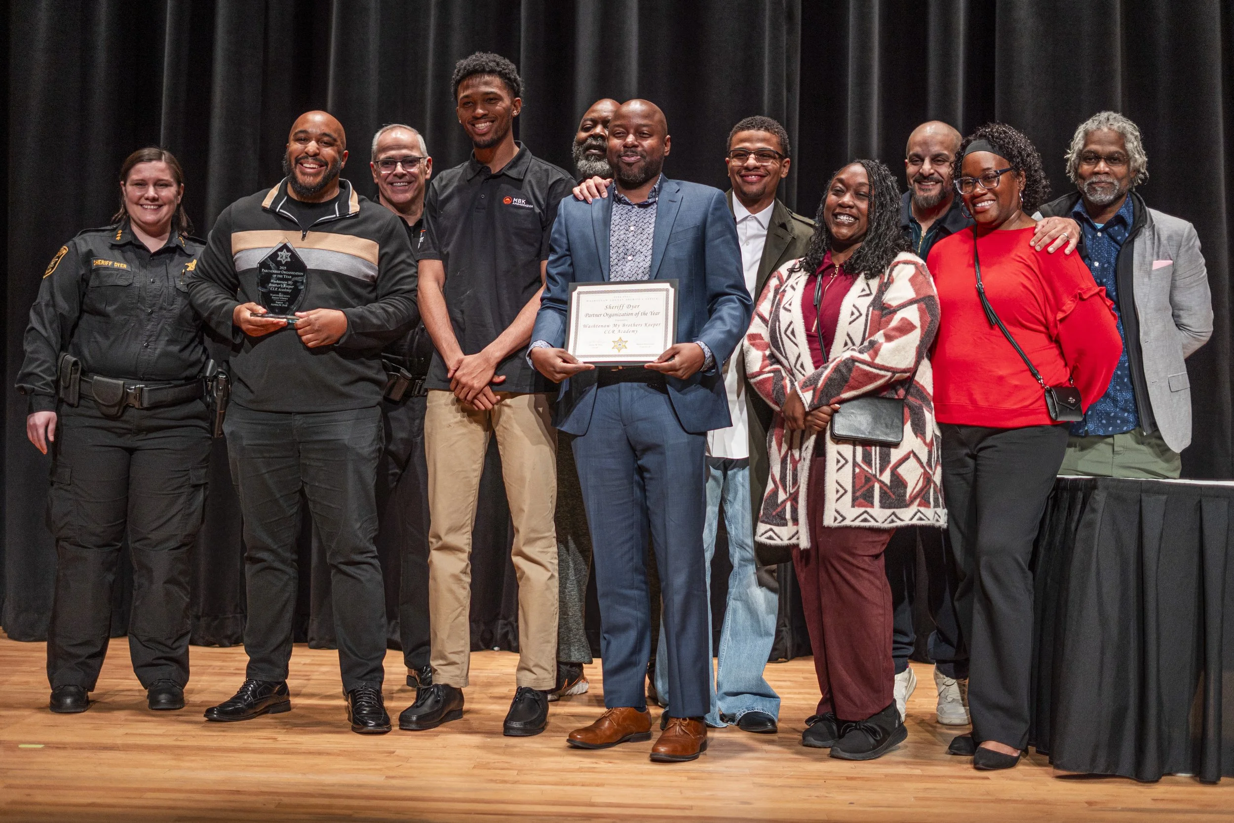 CLR Academy Named Partner Organization of the Year by Washtenaw County Sheriff’s Office