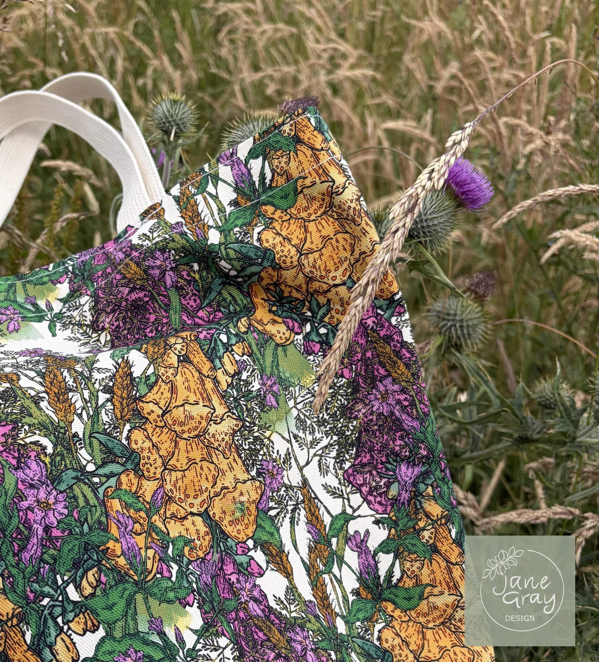 Witches Thimbles Tote Bag_Field Detail_Jane Gray Design.jpg