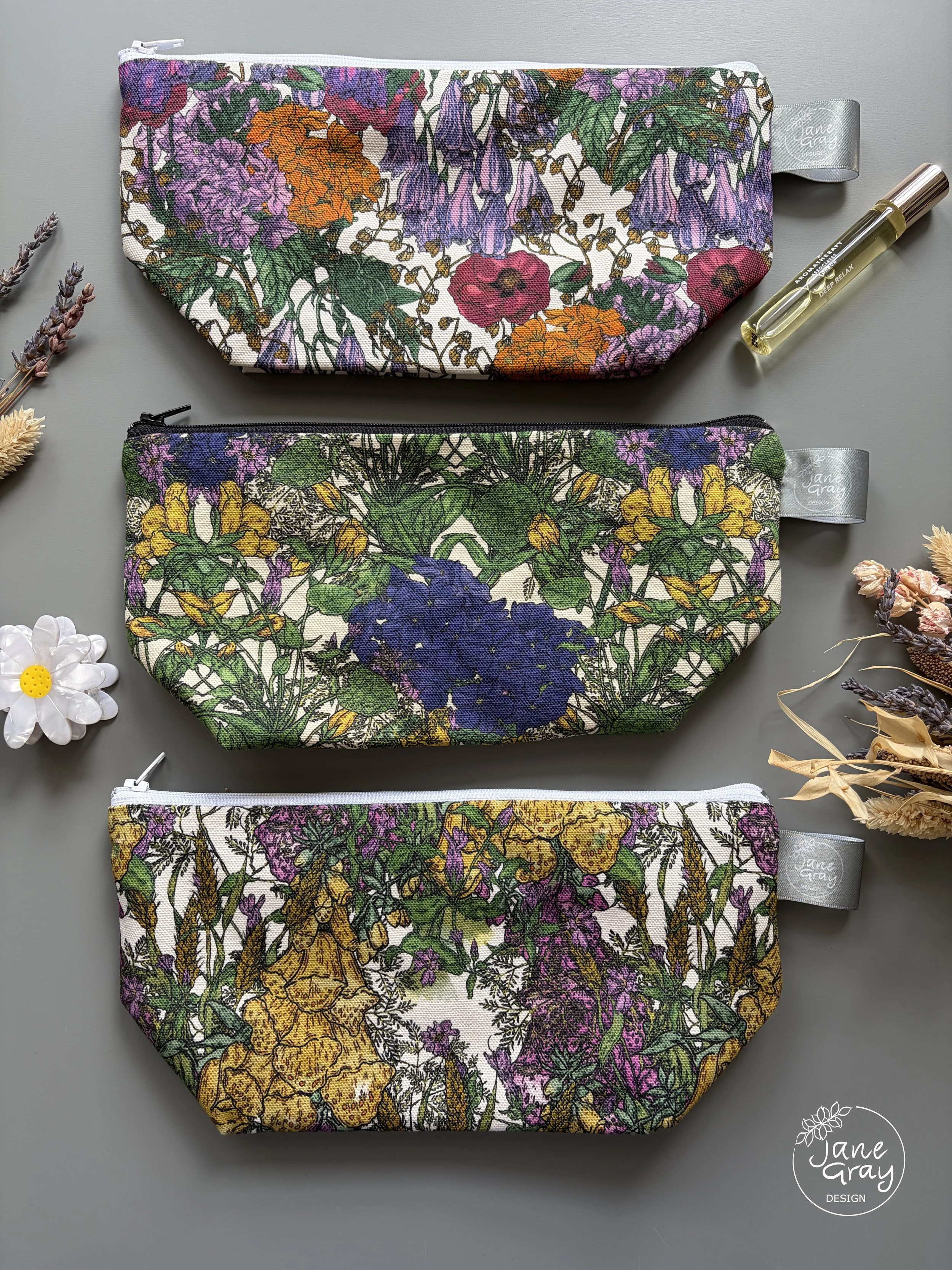 Jane Gray Design_Tales of Hame_Travel Bag Trio.jpg