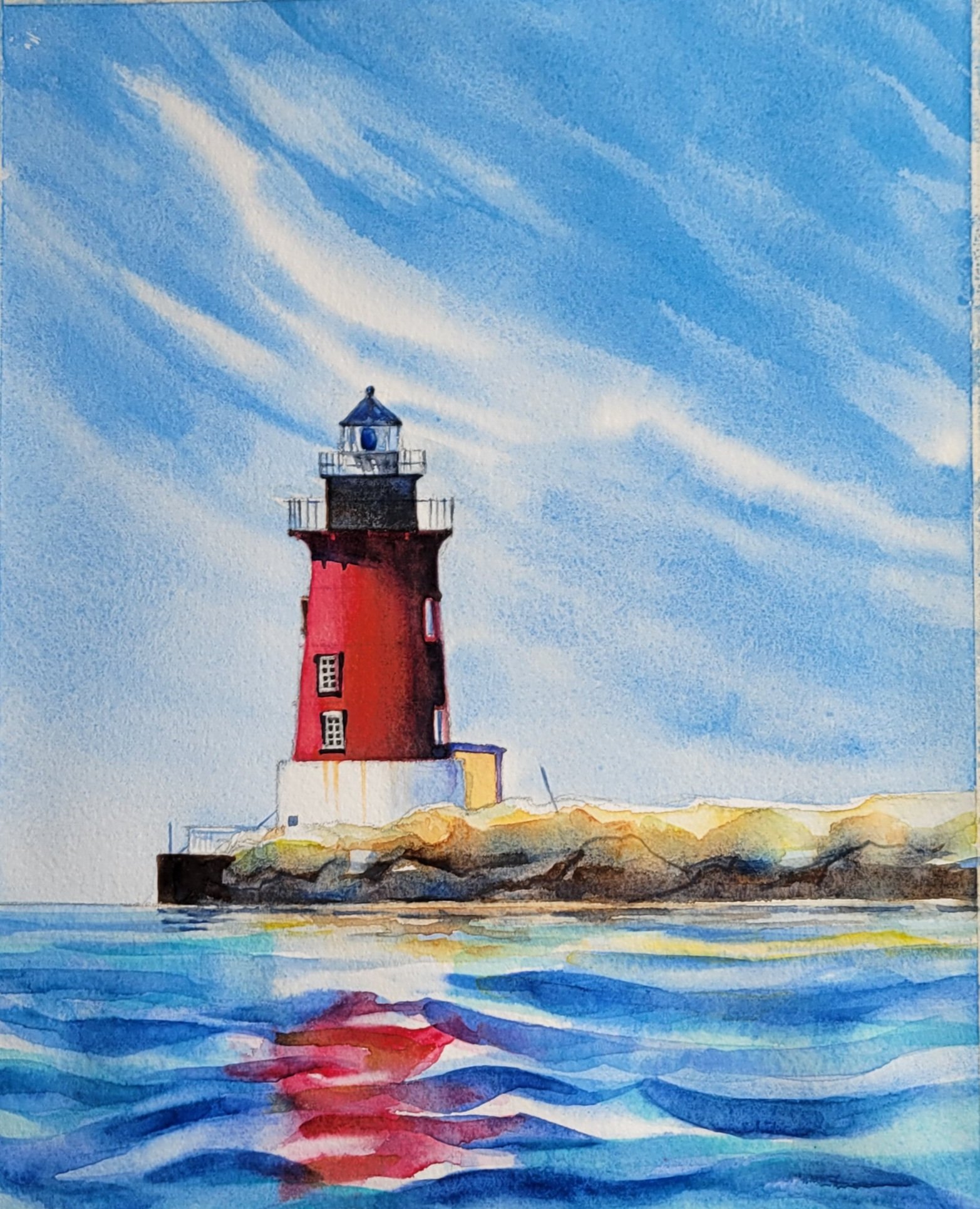Delaware Lighthouse
Watercolor – 8” x 10”