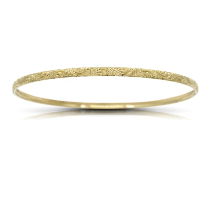 Baroque Bangle in Yellow Gold.jpg