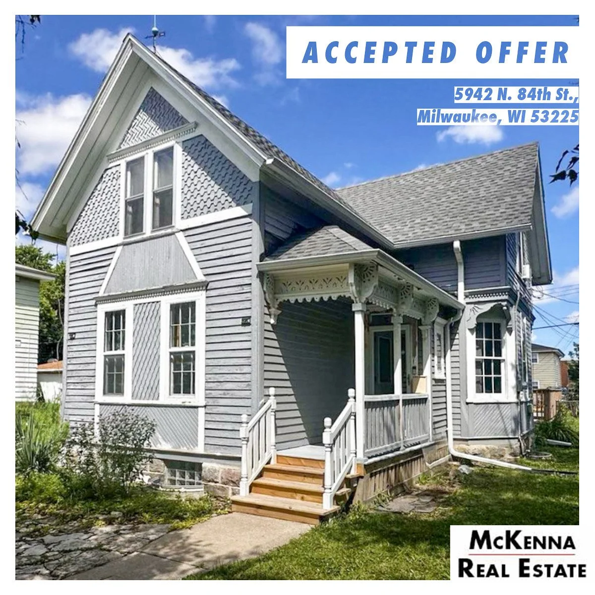 Accepted Offer on a Silver Spring Victorian Home in Milwaukee!