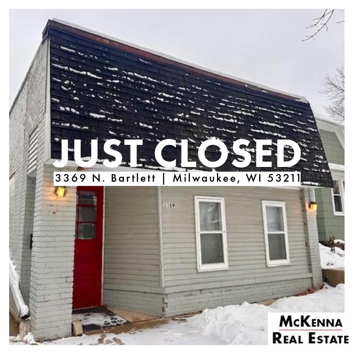 JUST CLOSED 🚨🏡
📍 3369 N Bartlett Ave | Milwaukee, WI 53211

📈 Portfolio growth on repeat!
Another smart investment locked in for these clients&mdash;East Side location, strong fundamentals, and long-term upside. Love watching this portfolio grow 