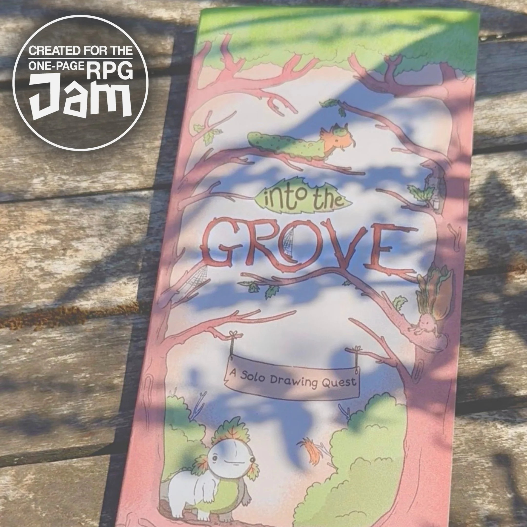 Into The Grove | Solo Fantasy Drawing Game