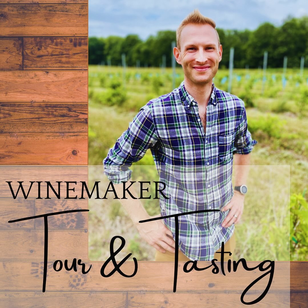 Want to know more about our vines and wines? Join THIS GUY for a tour and tasting! 

WINEMAKER TOUR &amp; TASTING
🗓️ Saturday, April 27, 2024 &bull; 1:00pm
Cost: $25/person

Includes:
⚙️ Guided tour of our winery &amp; production space with our wine