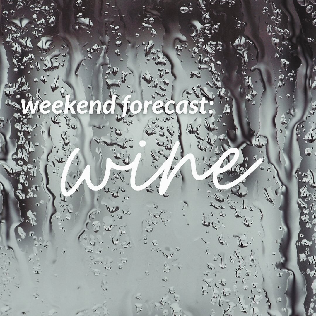 Frontenac is red, Itasca is white. It&rsquo;s raining, we&rsquo;re pouring! Tastings and flights 🍷 Grey skies overhead call for Cabernet. Come on over, we&rsquo;ll be here all day 🌧️

There you have it, folks. The weekend forecast calls for wine! ☔