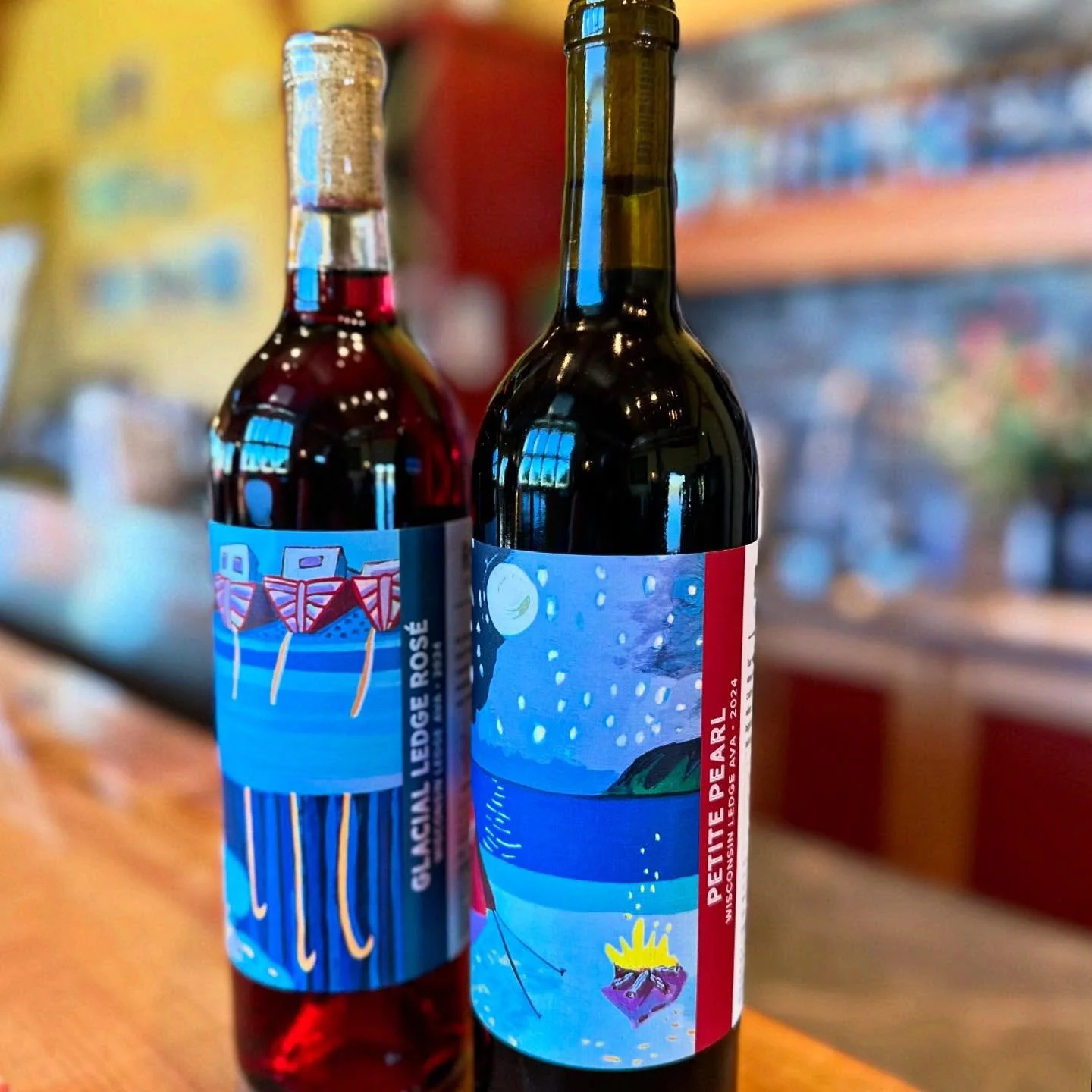 In celebration of our 3rd birthday, we have two new wines on the menu this weekend! 🎉

2024 GLACIAL LEDGE ROS&Eacute;
86% Petite Pearl, 14% Frontenac Blanc
🍷 This off-dry ros&eacute; shines with flavors of ripe red raspberries, cranberry curd, and 