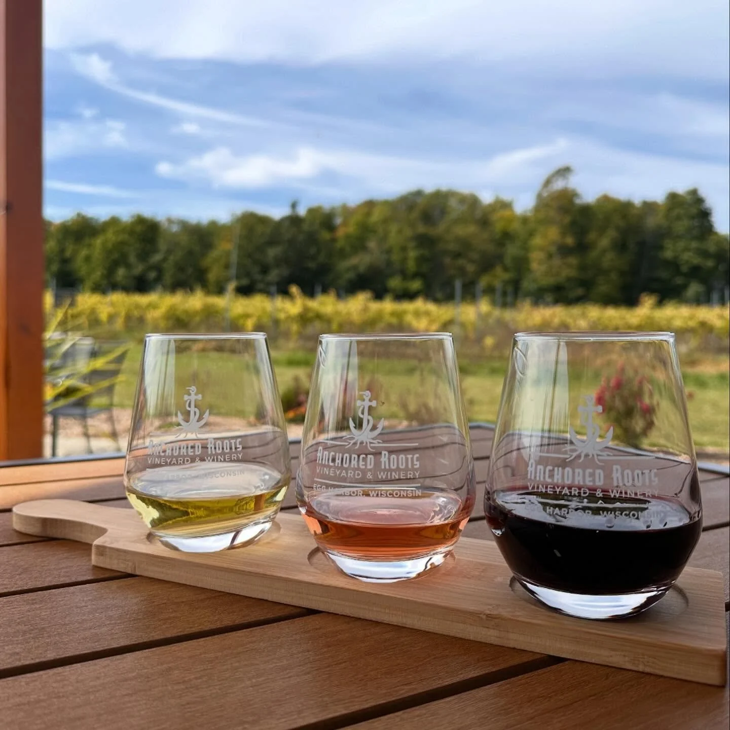Why choose just one? 🍷🍷🍷 Flights are perfect for patio sipping new faves or your go to tried-and-trues. 

Wednesday-Monday &bull; 11a-5p

#wine #wineflight #wineme #patiosipping #wisconsin #wisconsinwinery #wisconsingrapegrowers #wisconsinledgeava
