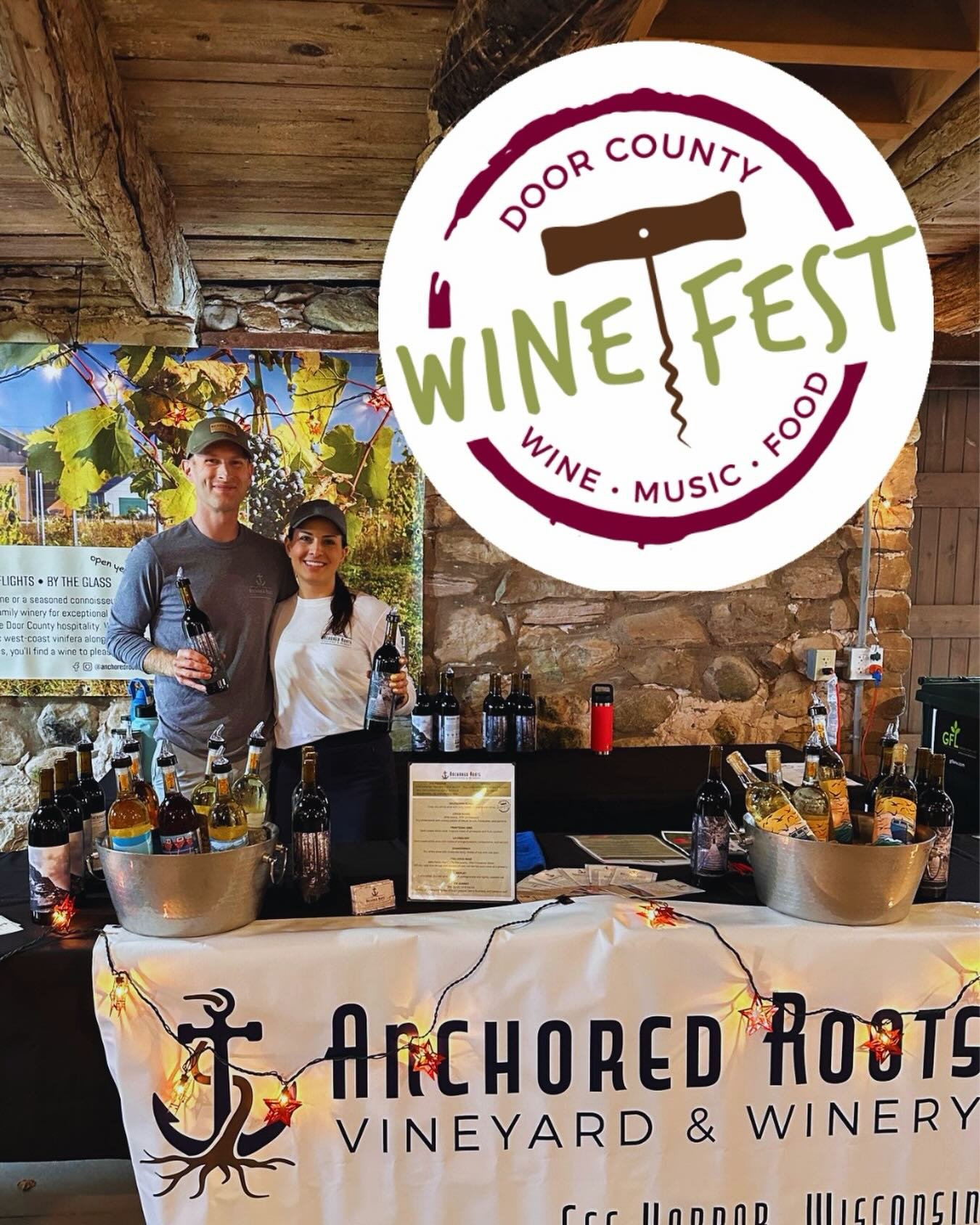 Door County Wine Fest 🍷 Sip and stroll the beautiful grounds of About Thyme Farm in Baileys Harbor on Saturday, June 27, 2026! 

General Admission 🎟️ Tickets include unlimited tastings of more than 80 wines, free shuttles to and from the event grou