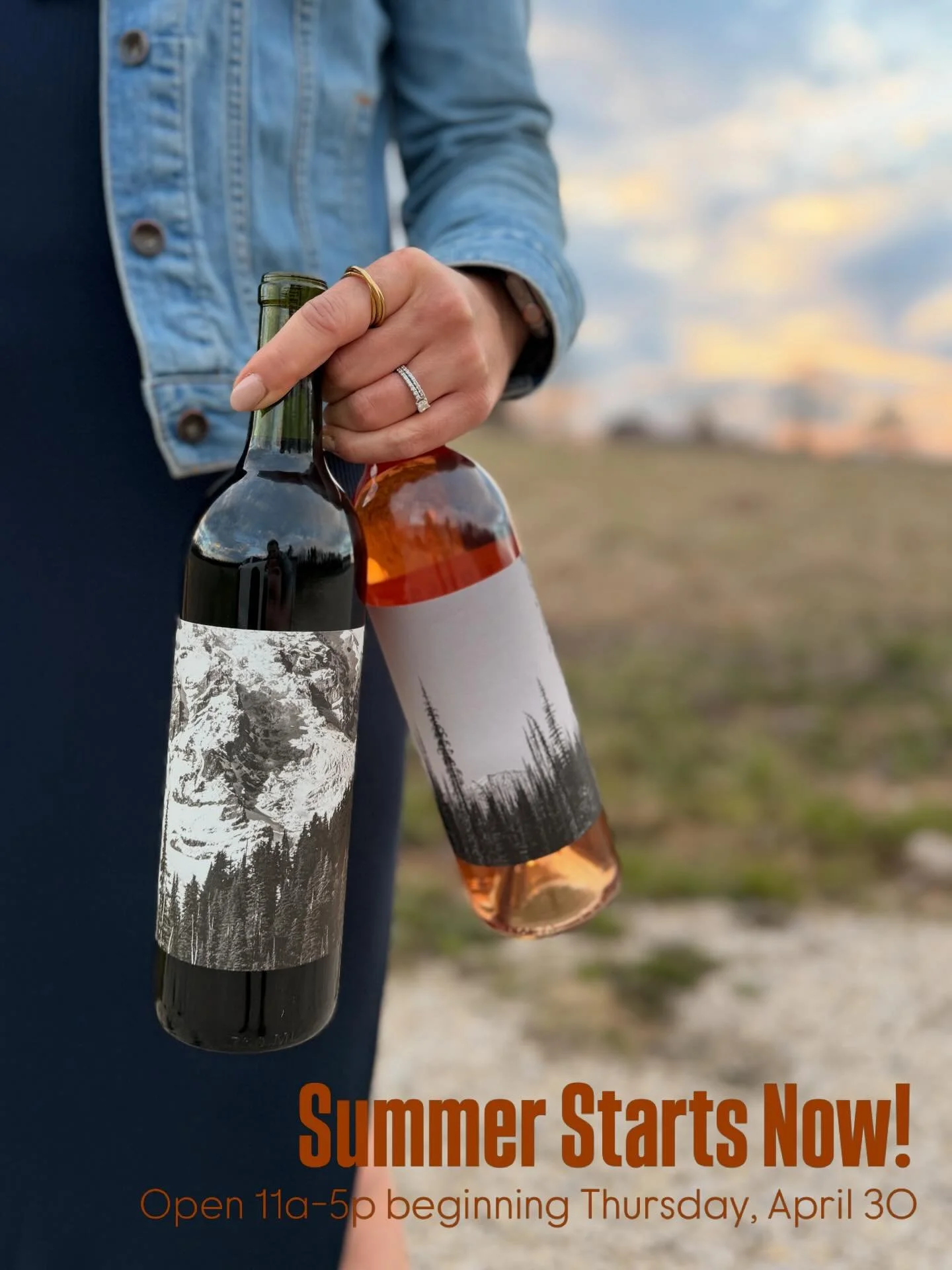 Summer is ON! ☀️ New hours begin Thursday, April 30

This weekend! 
Th 4/30 - Su 5/3🍷 11a-5p

Open Wednesday-Monday &bull; 11a-5p beginning 5/6

🌅 Extended hours on Fridays until 7pm Memorial Day Weekend thru Independence Day for our Sunset Sips Su