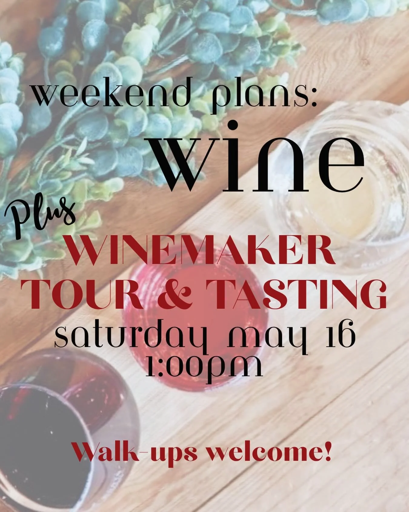The best weekend plans always include wine🍷

Make yours a little ✨extra✨this weekend! Add on a Winemaker Tour + Tasting! 🗓️ Saturday, May 16 &bull; 1:00pm

$28 🎟️ https://www.anchoredrootswine.com/winery-tours

See you there!

#doorcounty #weekend