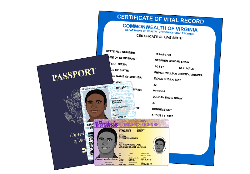 Forms of ID for Amentum