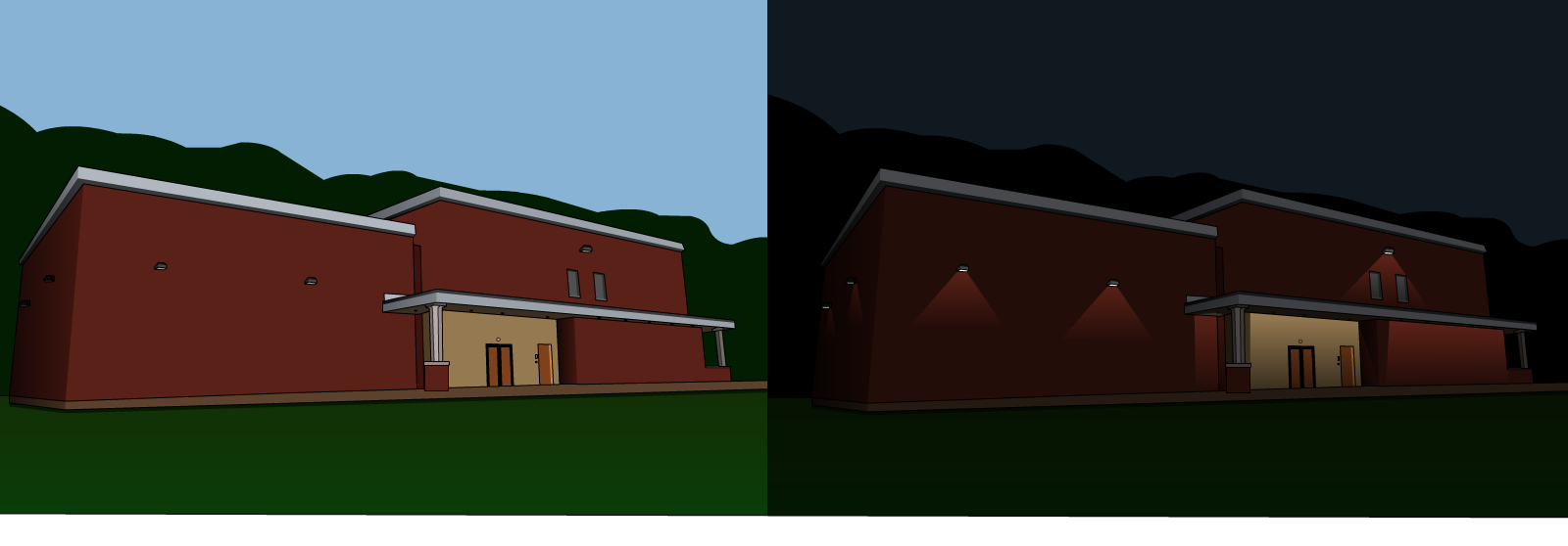 Building Security Day and Night for Amentum