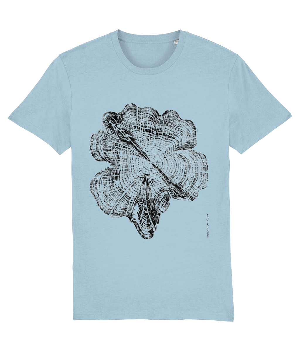 CEDAR STAR - eco tree print T-Shirt, artist designed — Visibull Art and ...