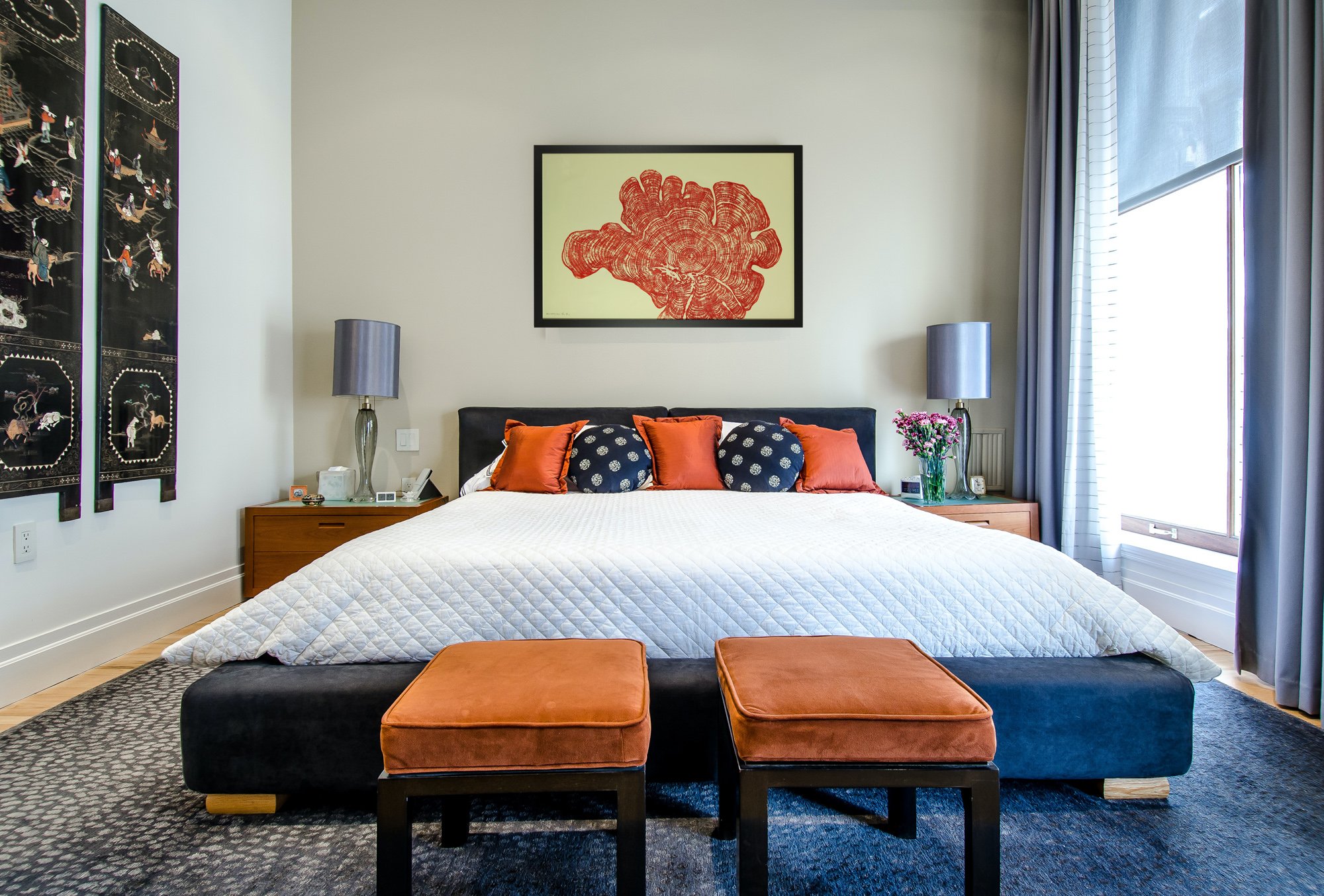 fancy modern bedroom cream isalnd.jpg