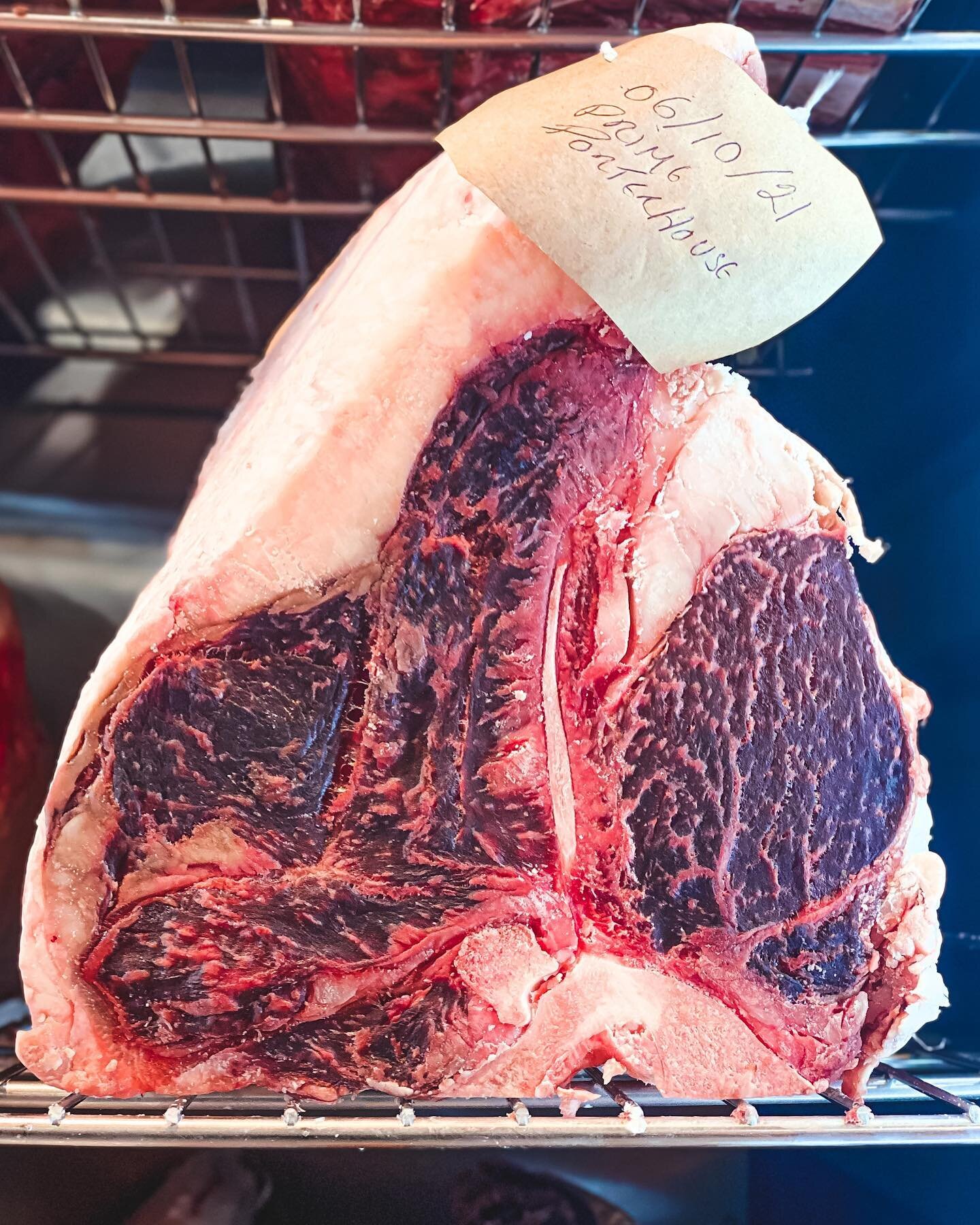 Bring Dad in to meat his match 🥩 Our Dry Aged Case in Freehold is 🔥 #mymarket 

#dryagedbeef #dryagedsteak #fathersday #dadsday #livotisfreehold #butchershop