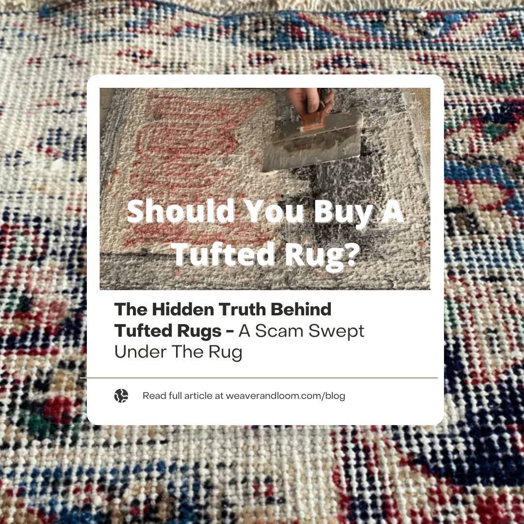 &ldquo;The images and talking points of hand-knotted rugs are being used to market a lower price point alternative, tufted!&rdquo; &mdash; Ali Ghassemi

In the evolving rug industry, we must address the misleading trend of promoting tufted rugs as eq