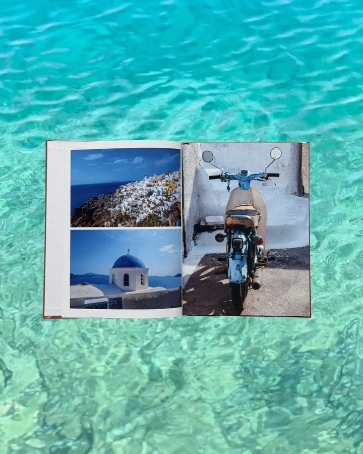 🇬🇷 

Pages from Greece. 

#greece #santorini #rhodes #symi #photobook