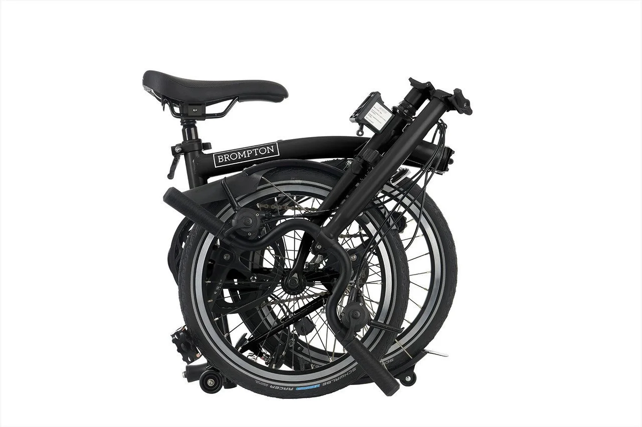 Brompton C Line Explore H6L Folding Bike in Black