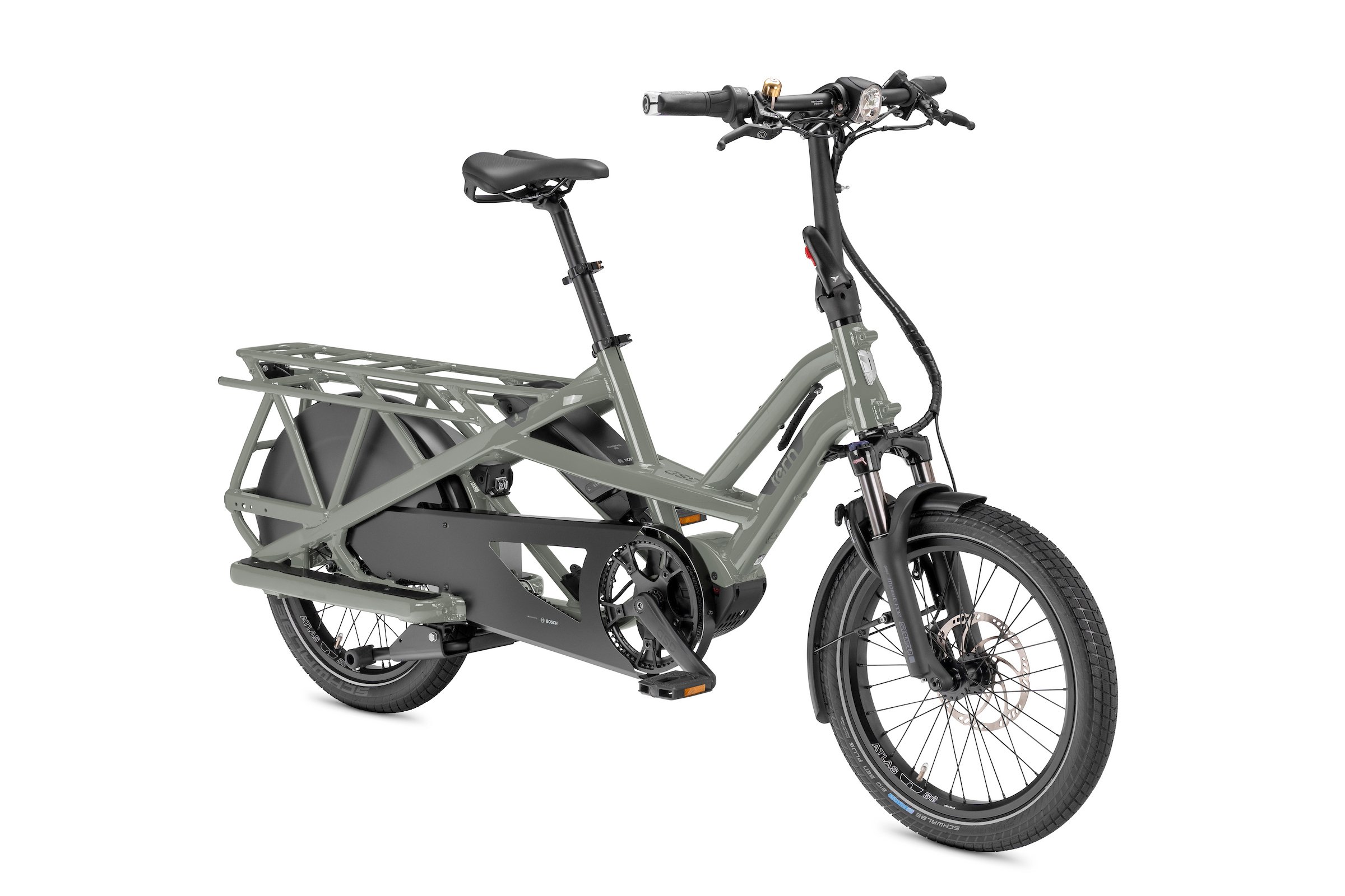 Tern GSD S00 Electric Cargo Bike in Dark Sage