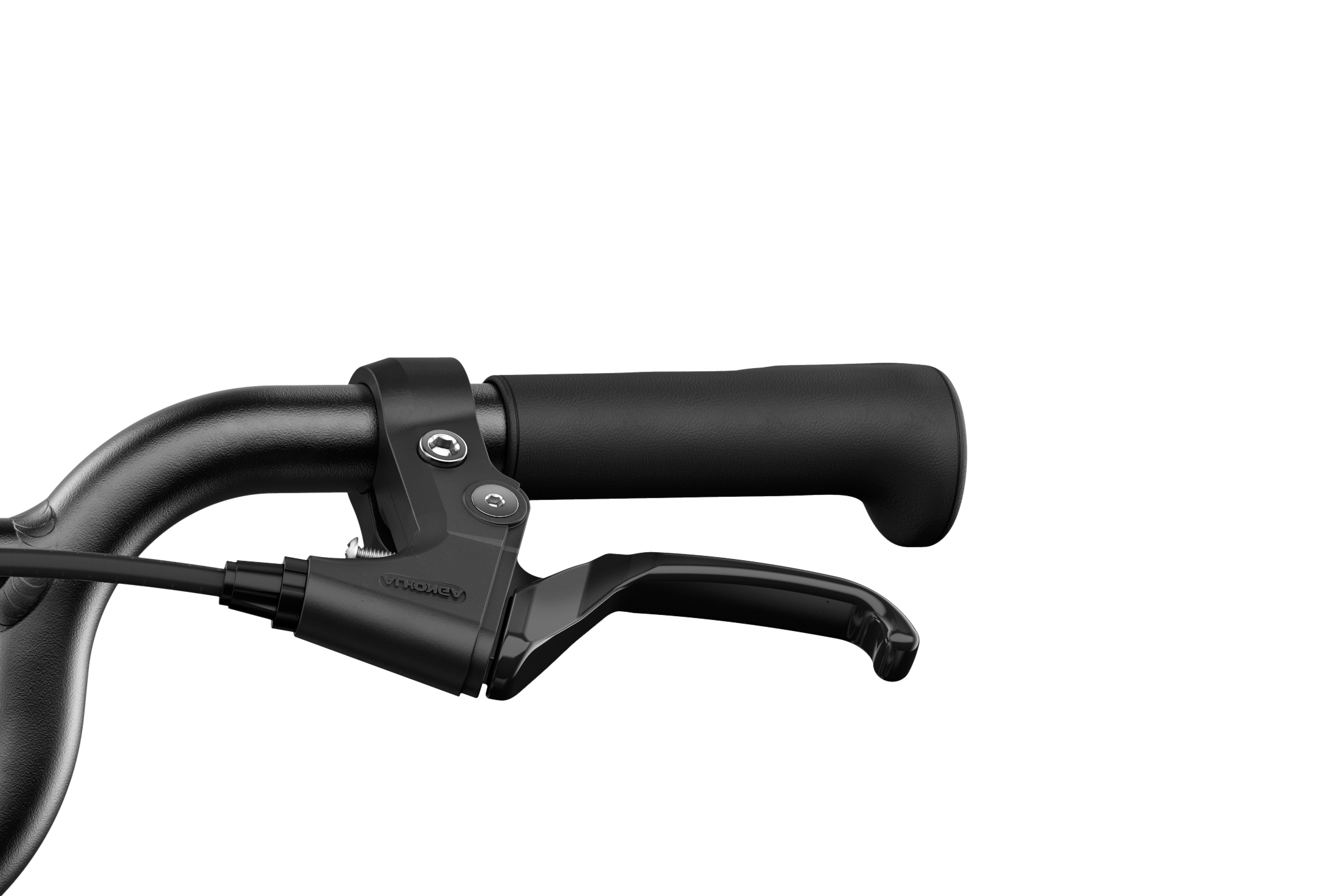 Woom Go 4 Red kids details on the white background.