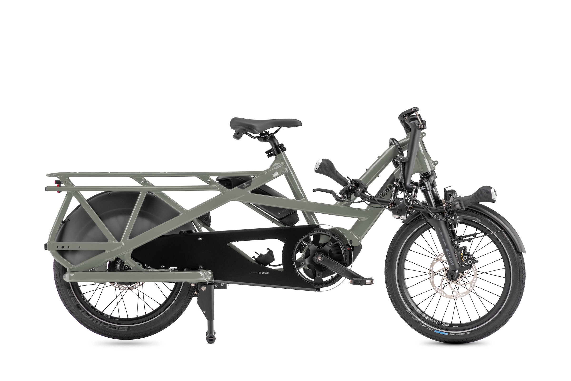 Tern GSD S00 Electric Cargo Bike in Dark Sage