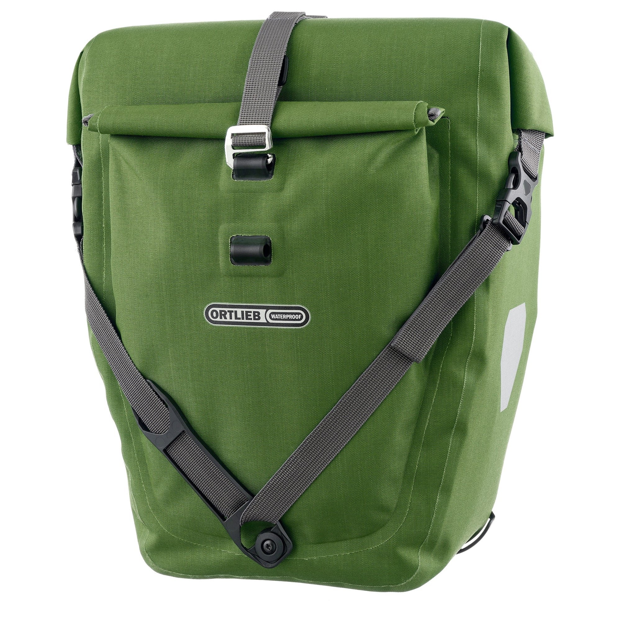 Ortlieb Back-Roller Plus Pannier Bag in Green FRONT