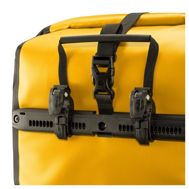 Ortlieb Back-Roller Classic Pannier Bag Pair yellow details