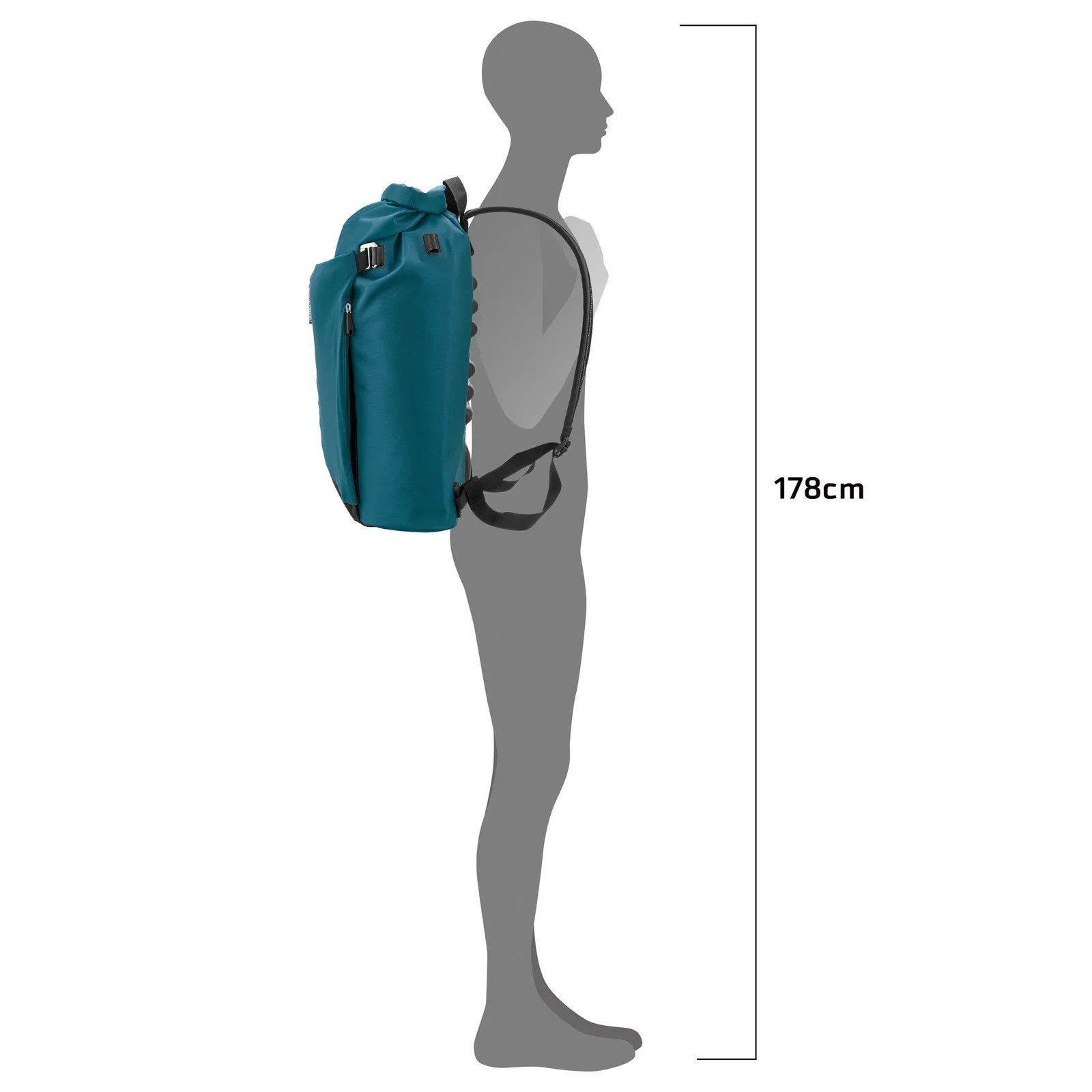 ORTLIEB Vario Lite 22L QL2.1 Pannier Backpack