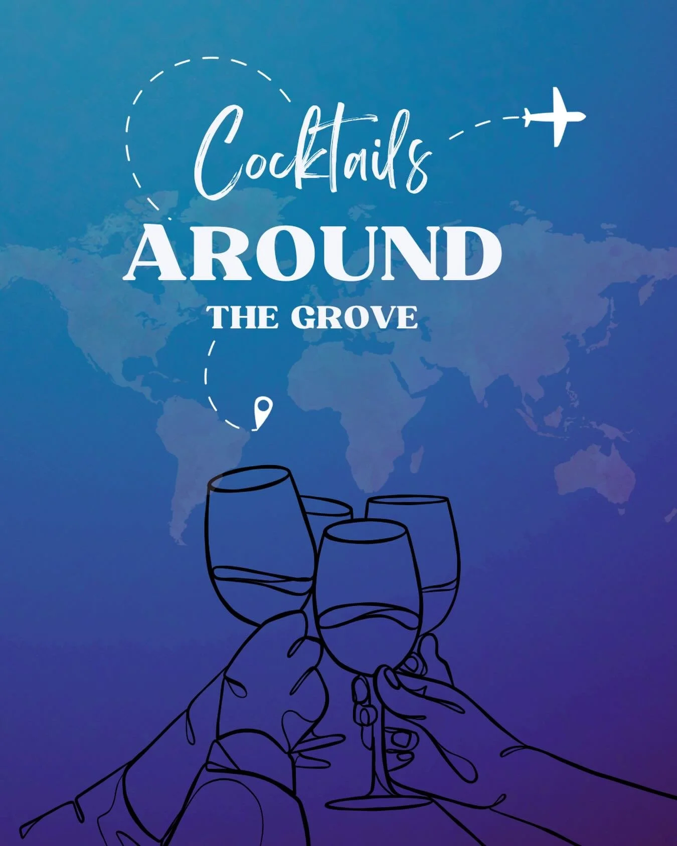 ✈️🍸

Sip your way around the world with cocktails showcasing eight wonderful vendors inside The Grove Market Hall.

Each week, we&rsquo;ll spotlight one of our neighbors with a handcrafted cocktail inspired by their menu. Show a receipt from the fea