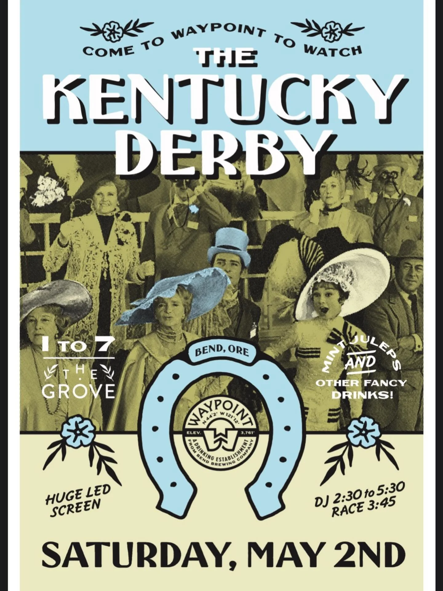 And just like that, the Kentucky Derby Party is back! 

Dress up, get those sun hats out, and come enjoy another fun filled Saturday with us. 

@djfreely will be mixing the tunes while we sling the Mint Juleps.

#kentuckyderby