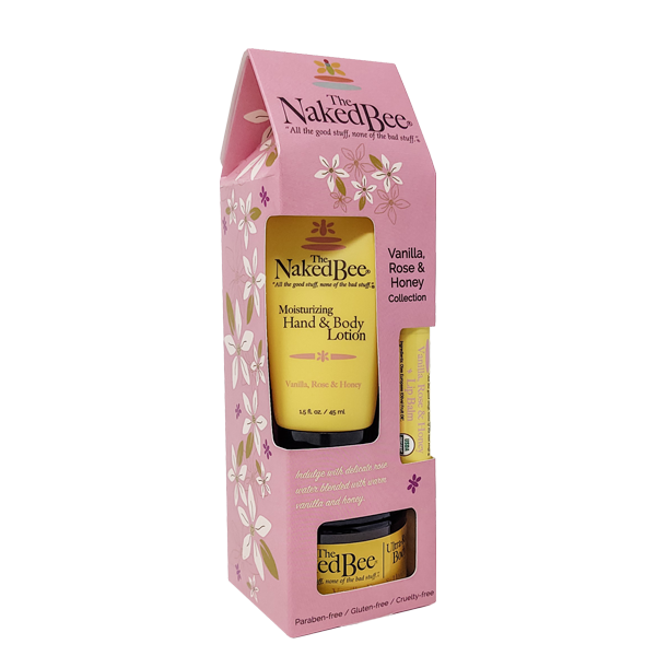 Vanilla, Rose & Honey Gift Collection