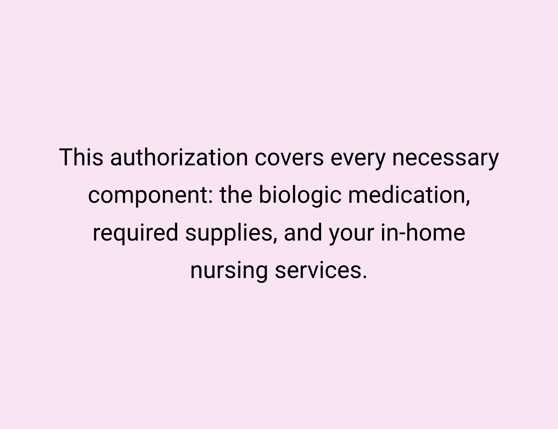 Process — Home Infusion Options
