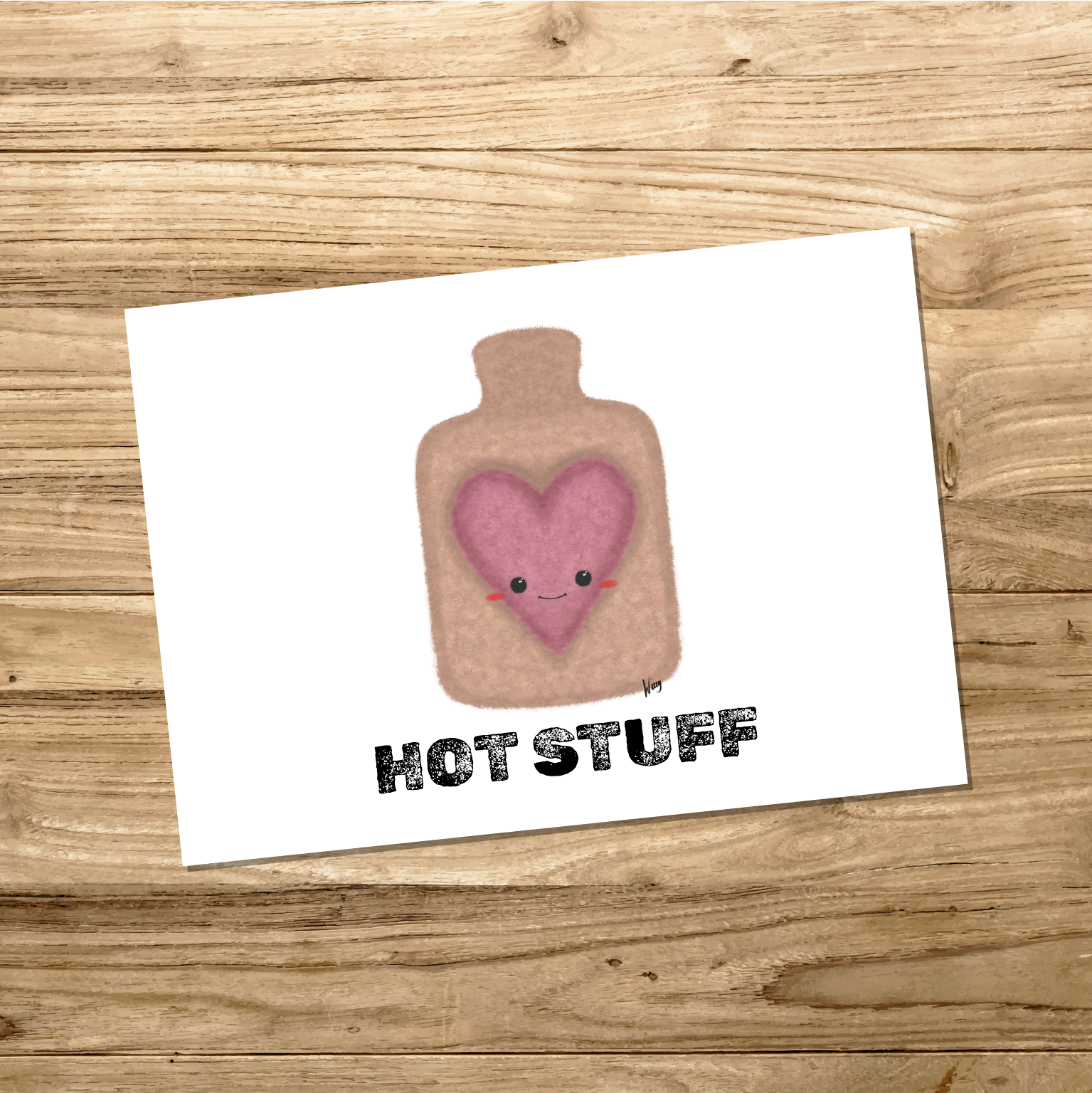 Postcard Poster Lighter Wood - Bob exp.png