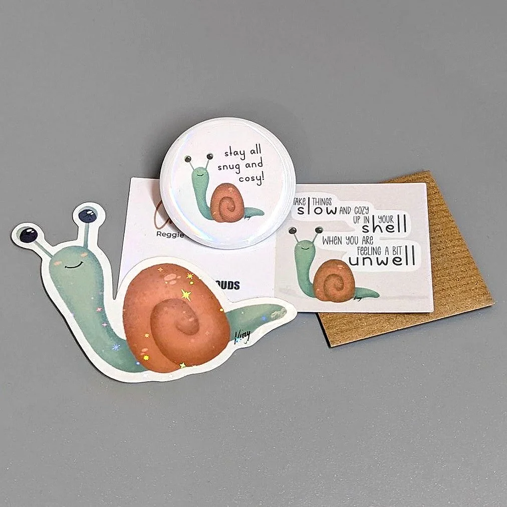 Reggie The Snail Mini Bundle