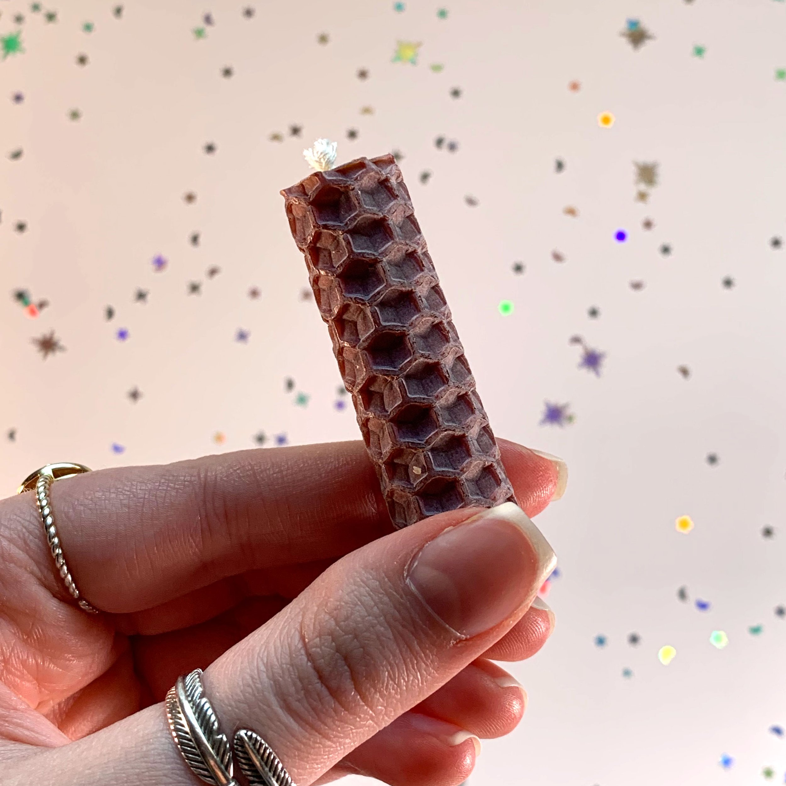 Dark Brown Spell Candle