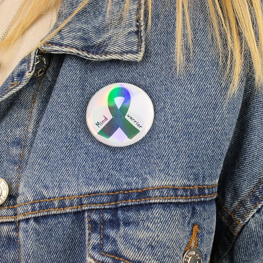 Gerry The Green Ribbon Badge