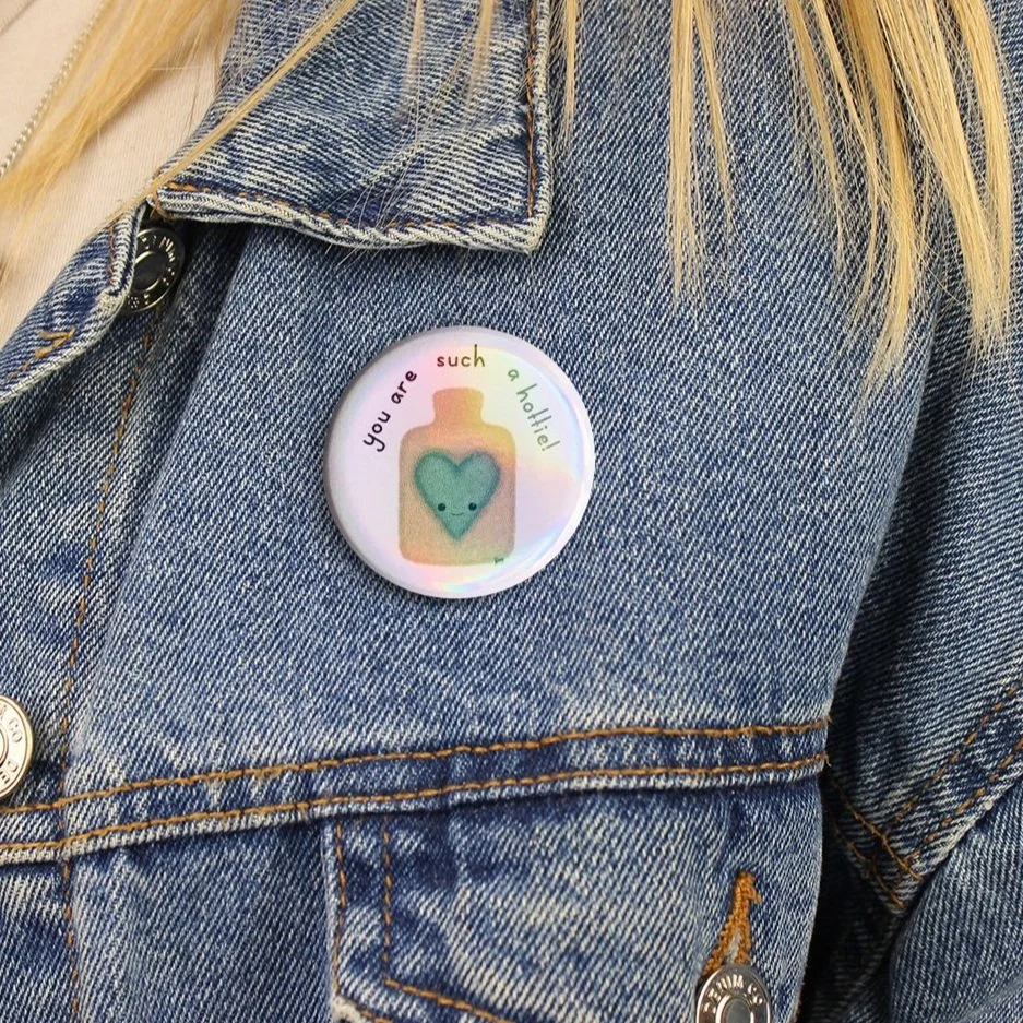 Bob The Hottie Bottie Badge