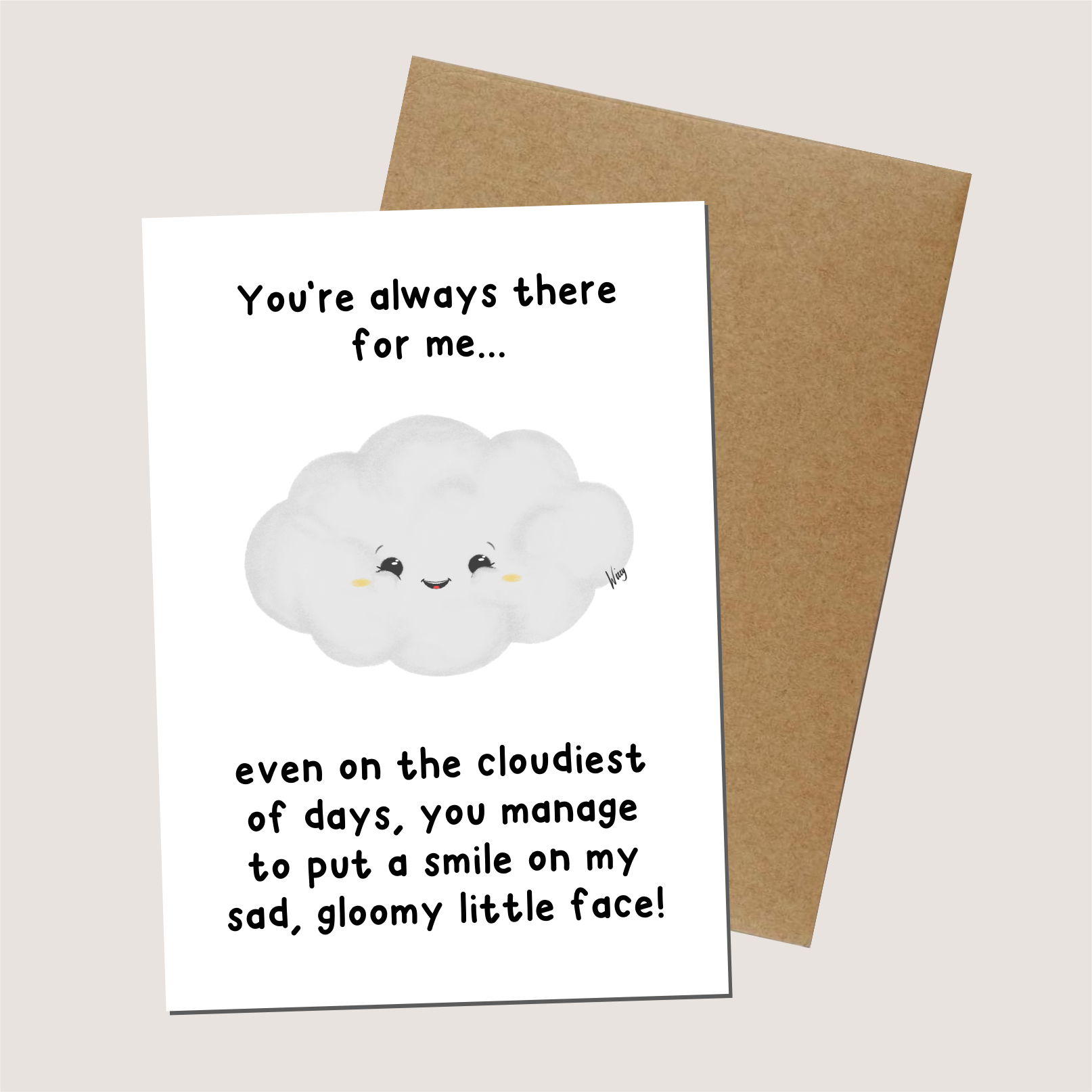 Charlie Greetings Card