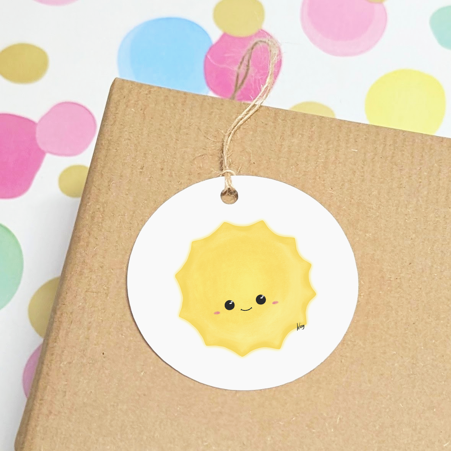 Set of 3 Gift Tags - Sally Sunshine