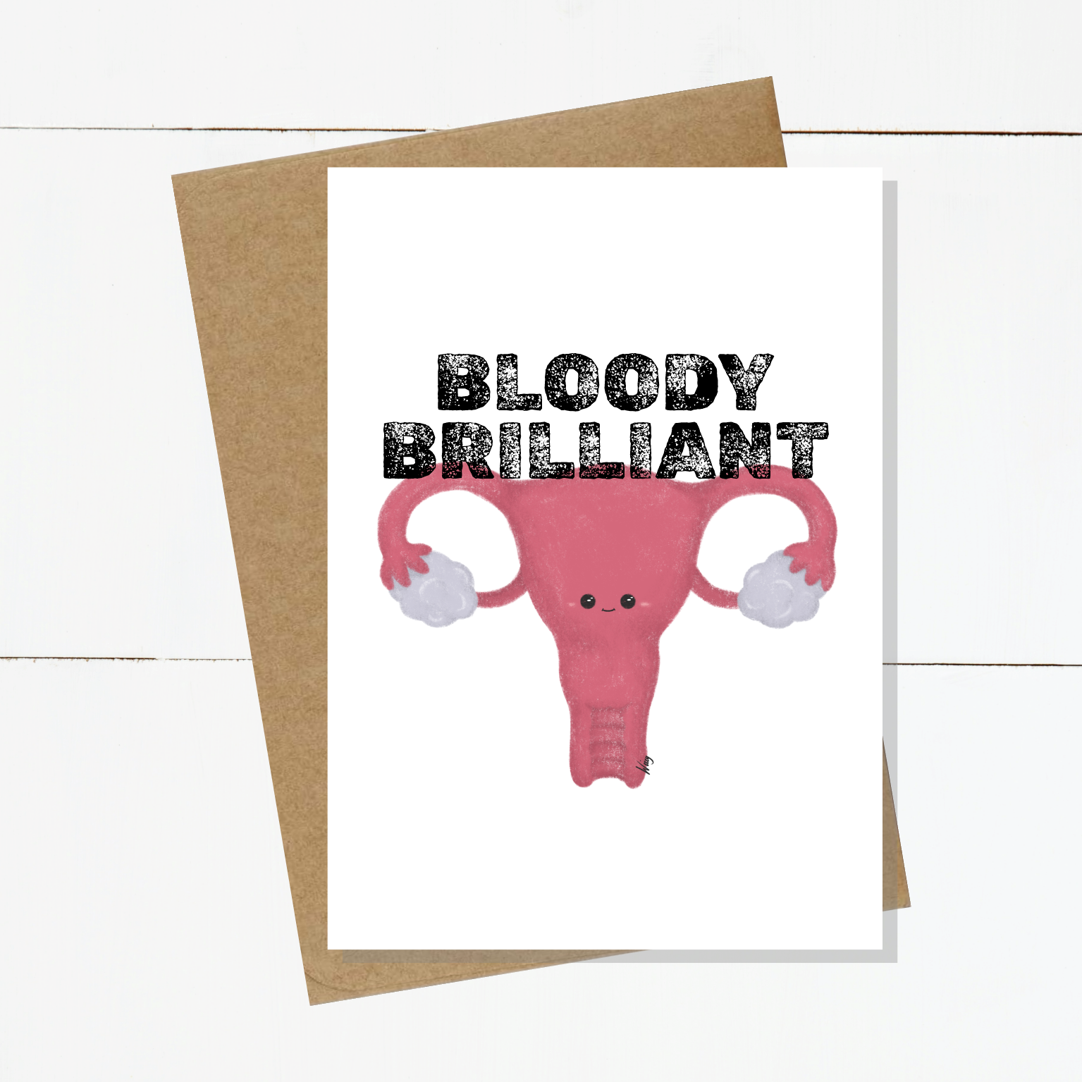 Bloody Nora Card - BLOODY BRILLIANT