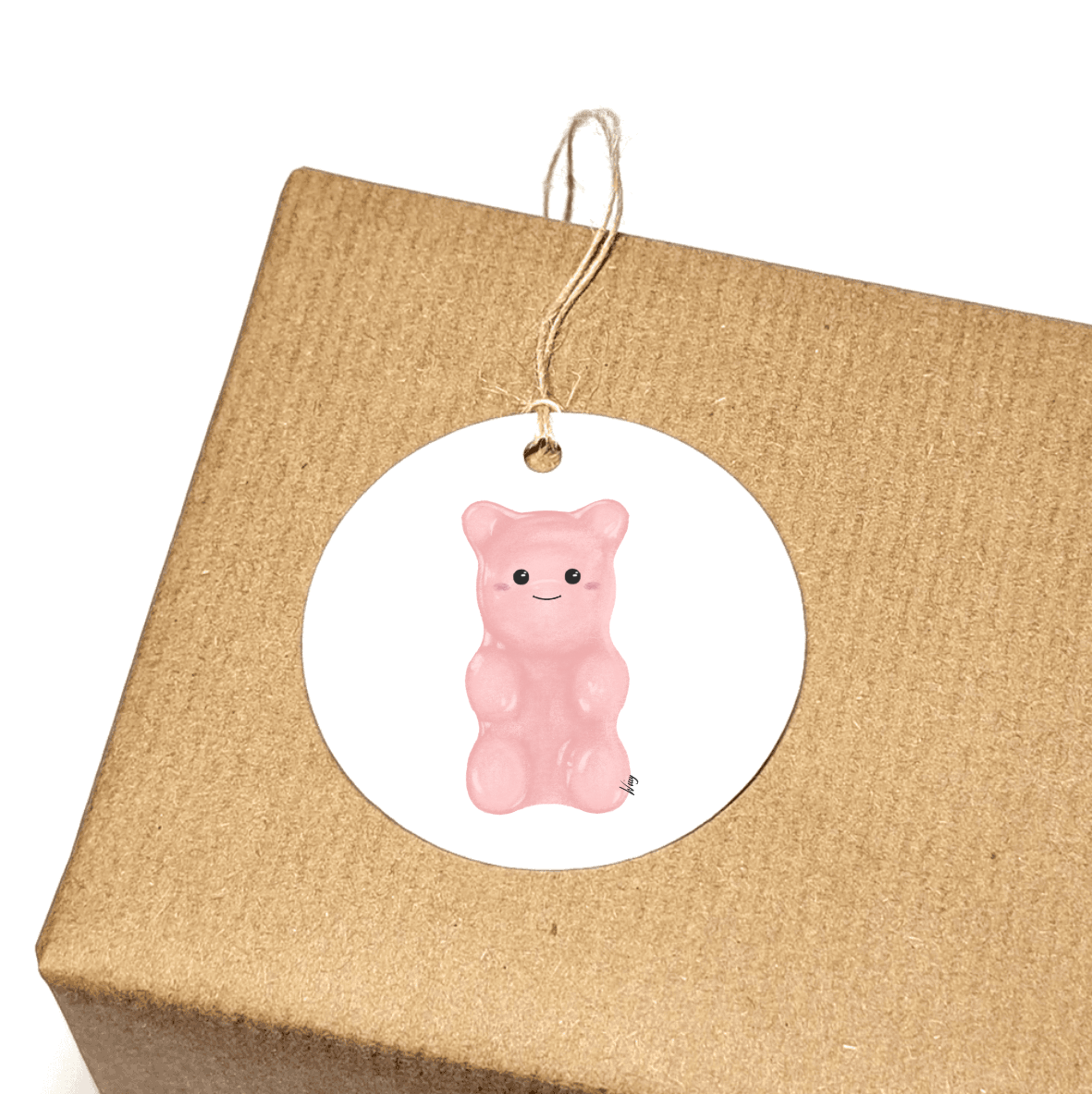 Set of 3 Gift Tags - Doug The Hug