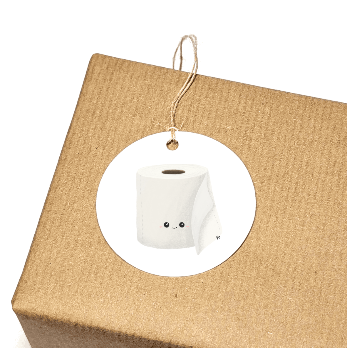 Set of 3 Gift Tags - Bertie Bog Roll