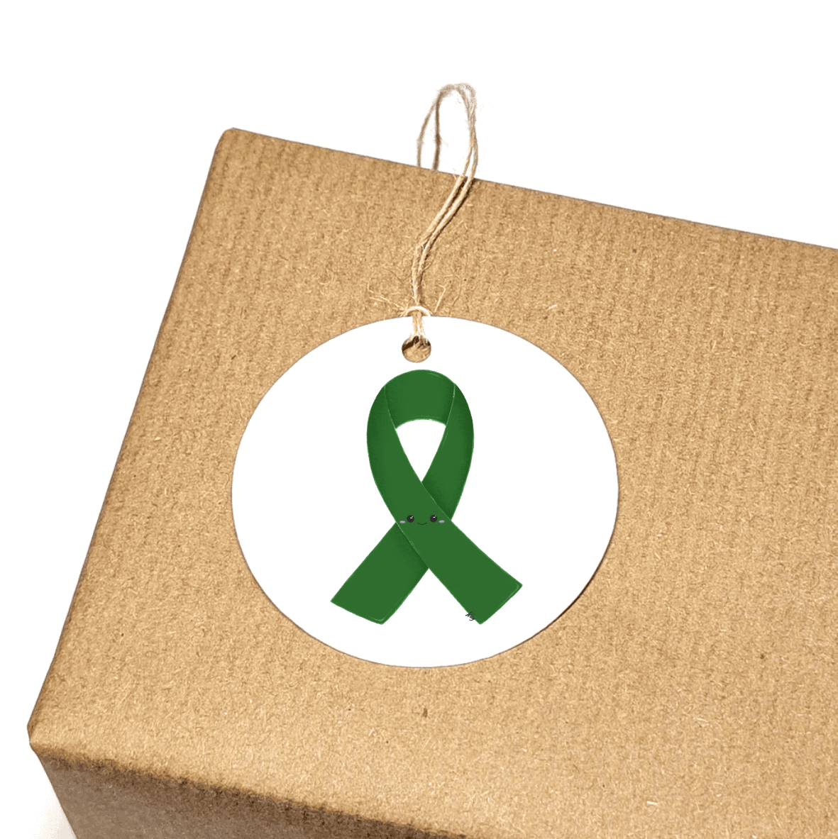 Set of 3 Gift Tags - Gerry The Green Ribbon