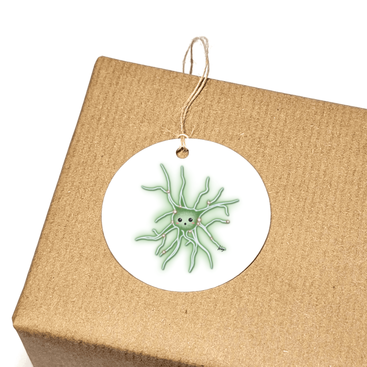 Set of 3 Gift Tags - Nelly Neuron