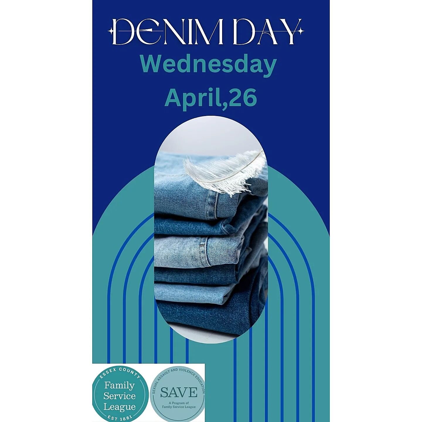 Tomorrow is Denim Day! Denim day is a day of Action and Awareness in which people across the world wear denim in solidarity with survivors and promote awareness of Sexual Violence. Join the movement tomorrow to demand an end to sexual violence. 
#SAV