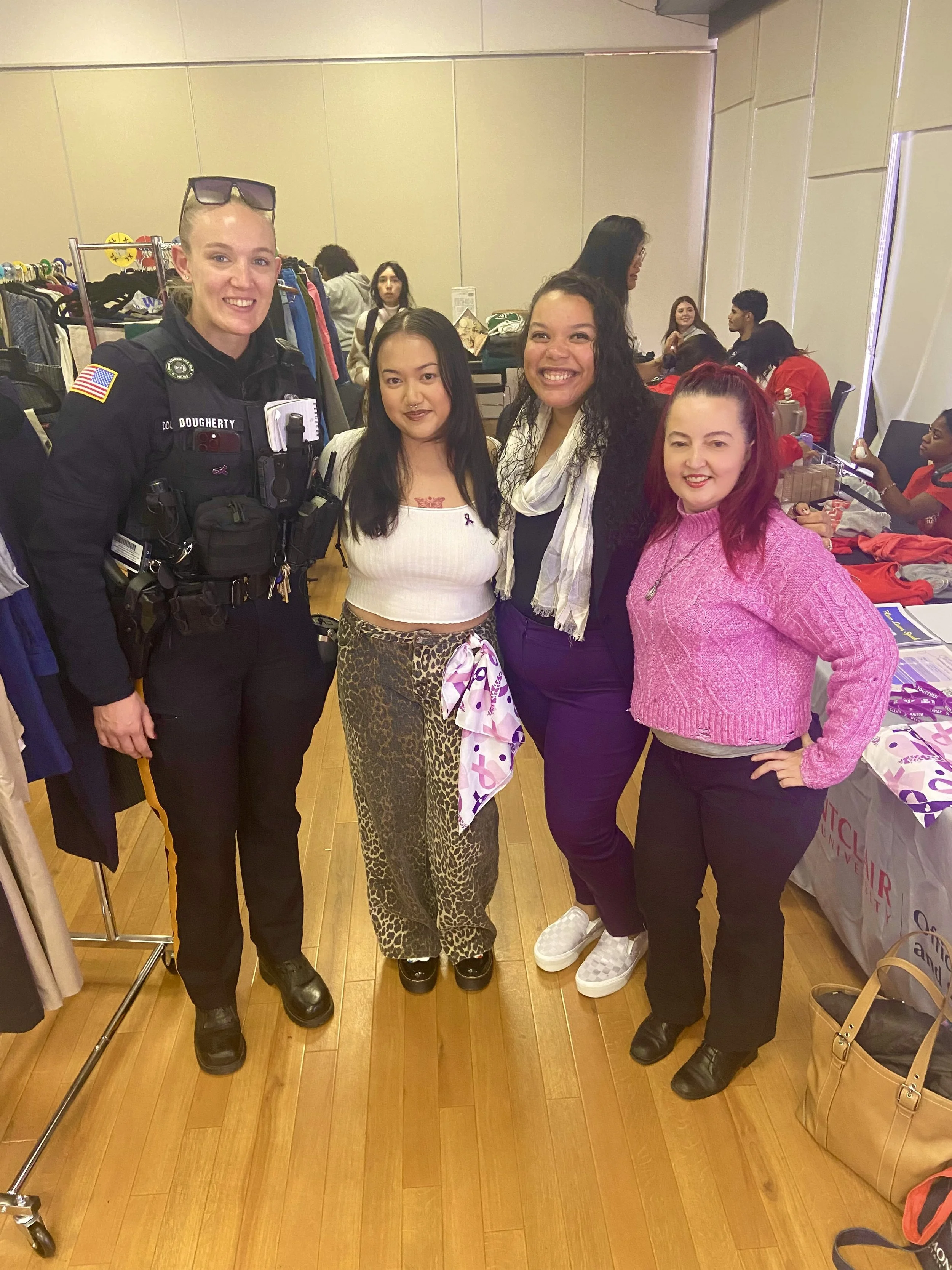 Discussing Red Zone with Montclair University Students