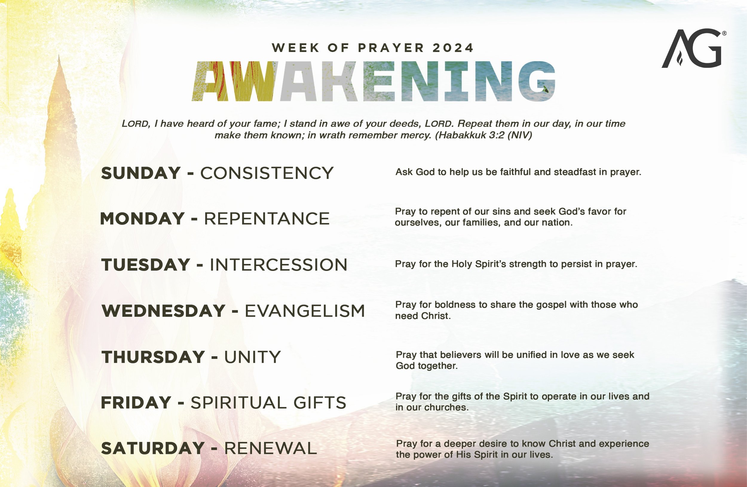 Week of Prayer — Oxford Assembly of God Church