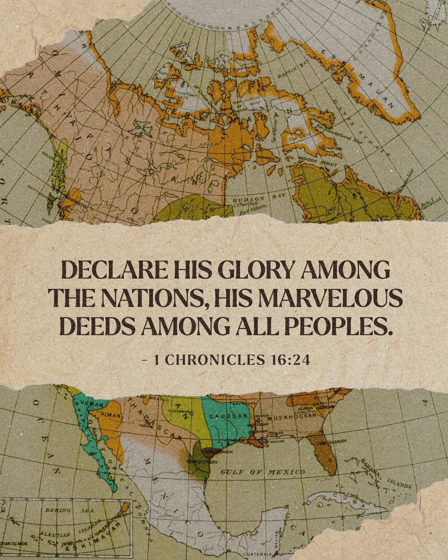&quot;Declare his glory among the nations, his marvelous deeds among all peoples.&quot; - 1 Chronicles 16:24
.
.
.
#church #god #morning #jesus #christ #love #christian #worship #bible #1chronicles