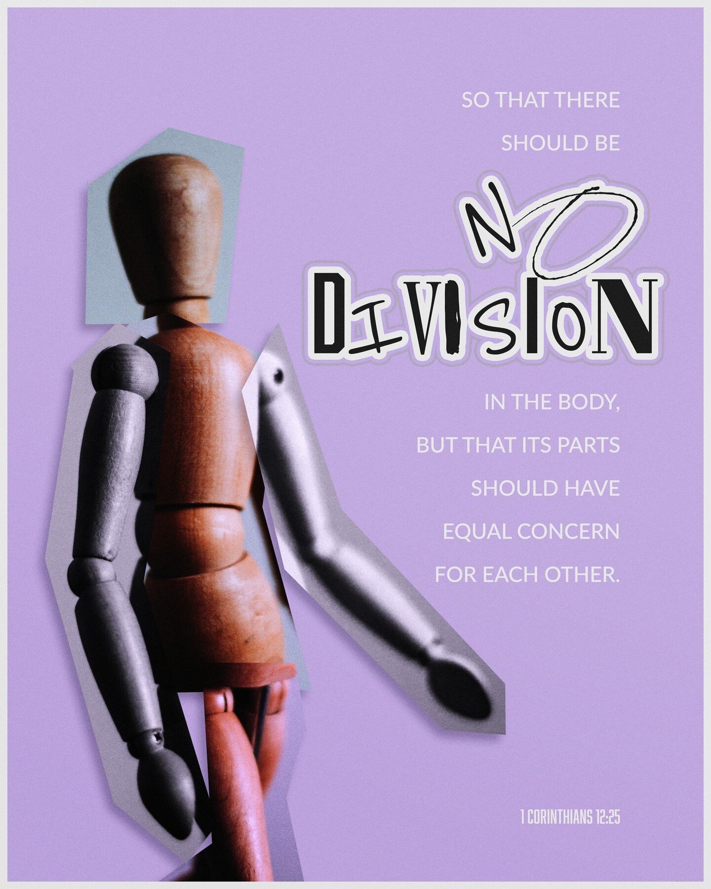 &quot;So that there should be no division in the body, but that its parts should have equal concern for each other.&quot; - 1 Corinthians 12:25
.
.
.
#church #god #morning #jesus #christ #love #christian #worship #bible #1corinthians